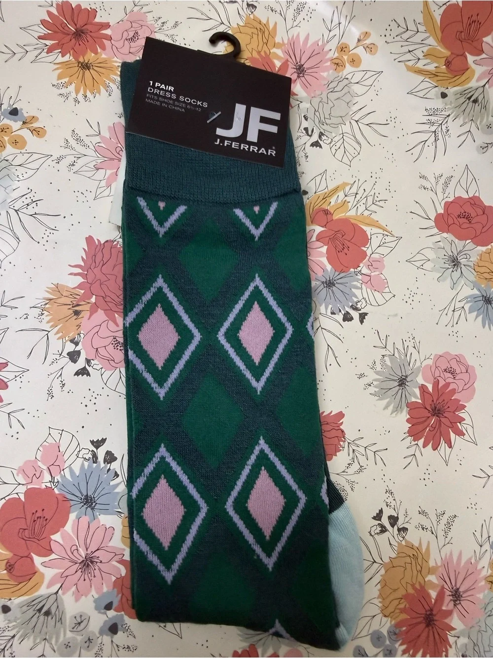 Men’s Dress Socks Bundle - 6 PAIRS